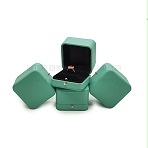 蓝绿色珠宝包装盒T家首饰盒订做现货