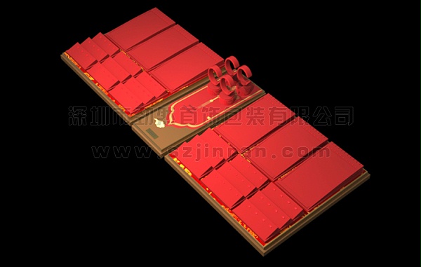 黄金珠宝托盘,珠宝陈列设计,新款黄金道具,珠宝道具定做3