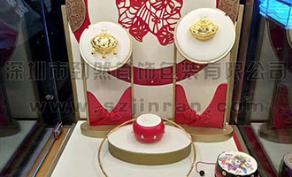 黄金摆件小立柜 珠宝道具