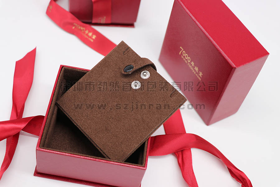 卡地亚红色纸盒,丝带礼物盒,蝴蝶结珠宝包装盒5