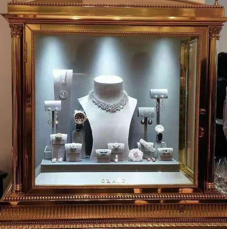 珠宝首饰道具, 深圳珠宝道具,首饰展示道具,珠宝道具设计,深圳珠宝道具